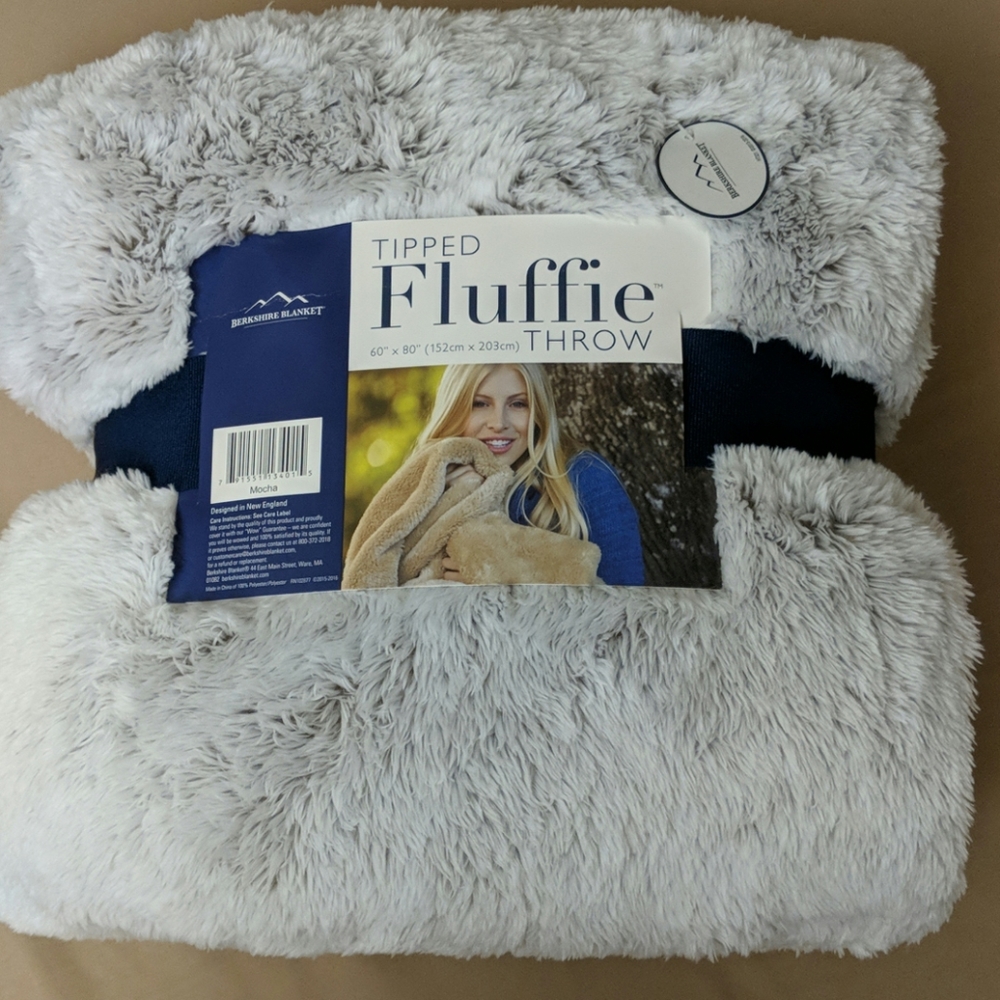 Berkshire Blanket Tipped Soft Fluffie Throw